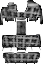 Rezaw Plast Σετ Μπροστινά και Πίσω 3τμχ για Honda Odyssey 2010 2017 Μαύρα Rezaw Plast Σετ Μπροστινά και Πίσω 3τμχ για Honda Odyssey 2010 2017 Μαύρα