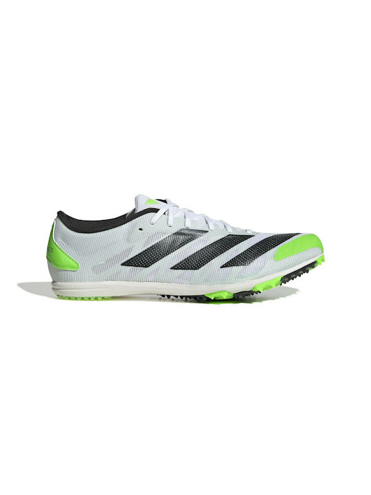 Adidas Adizero XCS Ανδρικά Αθλητικά Παπούτσια Spikes Λευκά