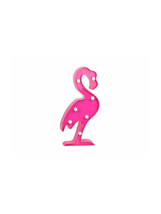 AT100927 Dekorative Lampe Flamingo Rosa