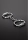 Triune Handcuffs with Combination Lock Χειροπέδες σε Γκρι Χρώμα