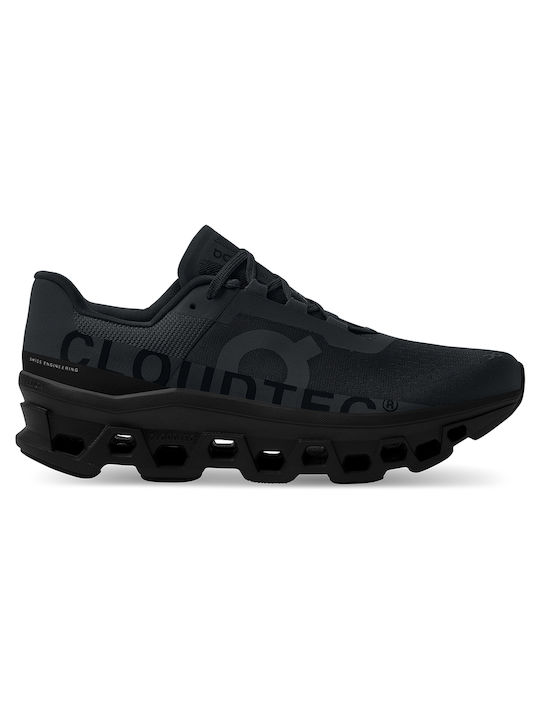 On Cloudmonster 61.99025 Ανδρικά Αθλητικά Παπούτσια Running Μαύρα