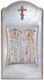 Slevori Εικόνα Свети Спиридон Silver 8.4x16см.