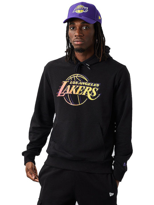 NBA Los Angeles Lakers Sweatshirt with Hood Black