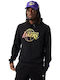 NBA Los Angeles Lakers Sweatshirt with Hood Black