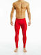 Modus Vivendi Active Long Meggings Colan sport pentru bărbați Lung Roșu