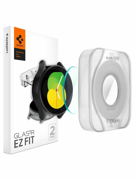 Spigen 2-Pack Tempered Glass for the Galaxy Watch 4 44mm AGL05339