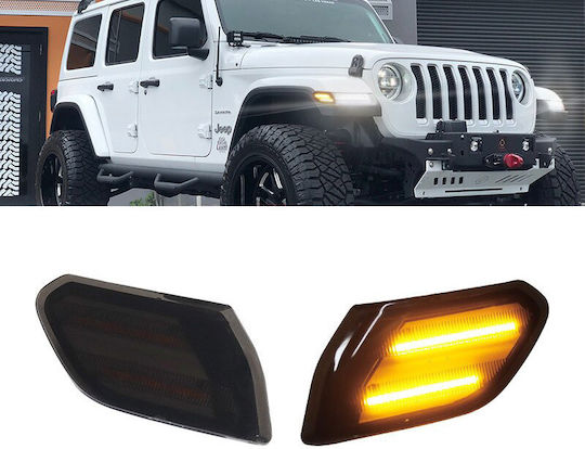 Φλας Led για Jeep Wrangler 2τμχ
