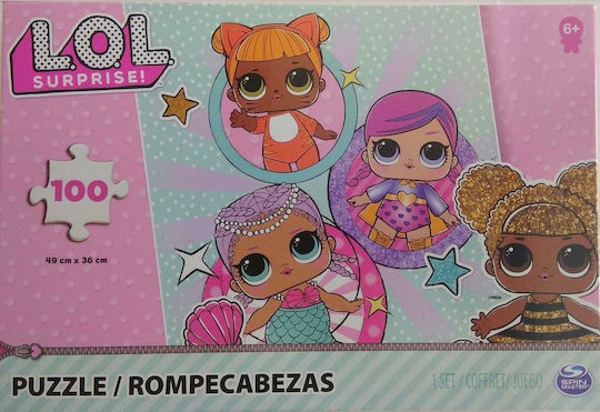 Παιδικό Puzzle L.O.L Surprise 4 Girls για 6+ Ετών 100pcs Spin Master
