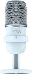 HyperX USB Microphone HyperX SoloCast Desktop In White Colour