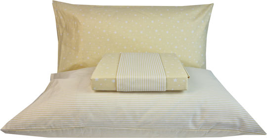 Astron Italy Paradiso Kids Cotton Pillowcase 50x70cm Yellow