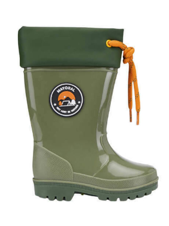 Mayoral Kids Wellies Khaki