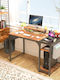 Birou ZX-SS120B-RBB Din Lemn Maro Cu Picioare Metalice 120x60x76,2cm