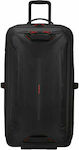 Samsonite Ecodiver Large Travel Suitcase Fabric Black with 2 Wheels Height 79cm