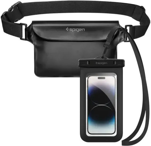Spigen A621 Rezistentă la apă până la 6.9" Negru AMP04533