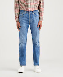 Levi's 502 Hi-Ball Hawthorne Mid Road Men's Denim Trousers Tapered Blue