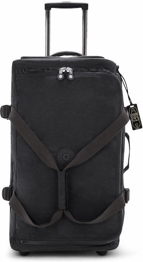 Kipling Teagan Σακ Βουαγιάζ 74lt Μαύρο με Ρόδες Υφασμάτινο Μ66xΠ35xΥ38εκ.