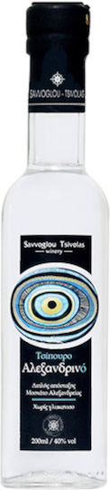 Limnos Organic Wines Αλεξανδρινό Τσίπουρο 40% 200ml