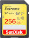 Sandisk Extreme SDXC 256GB Class 10 U3 V30 UHS-I 90MB/s