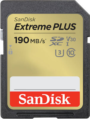 Sandisk Extreme Plus SDXC 64GB Class 10 U3 V30 UHS-I