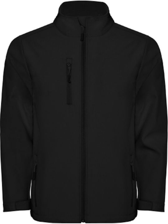 Nebraska Winter Jacket Softshell Waterproof and Windproof Black