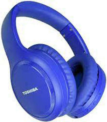 Toshiba RZE-BT1200H Wireless/Wired Over Ear Headphones with 20 hours of Operation Blue RZE-BT1200H-BLU