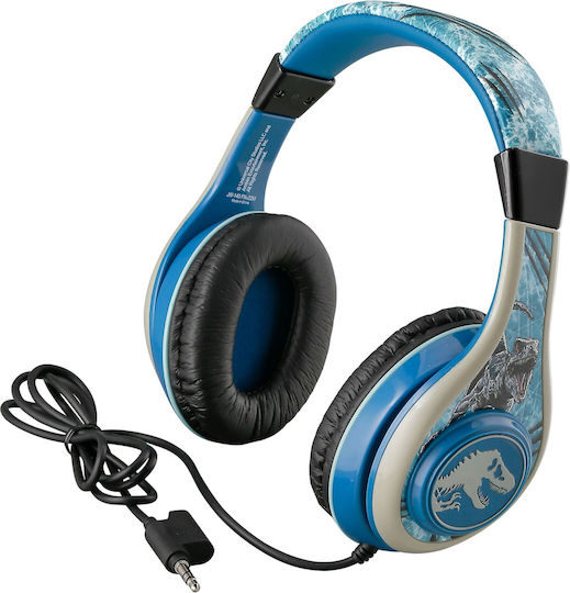 eKids JW-140 Ενσύρματα Παιδικά On Ear Ακουστικά Γαλάζια