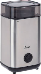 Bella Cucina Electric Coffee Grinder 160W for 55gr Beans Silver Bella Cucina Electric Coffee Grinder 160W for 55gr Beans Silver