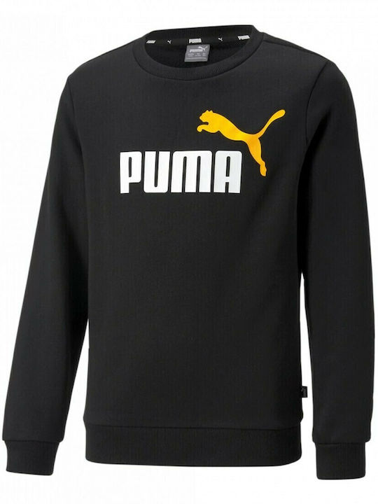 PUMA Παιδικό Φούτερ Μαύρο