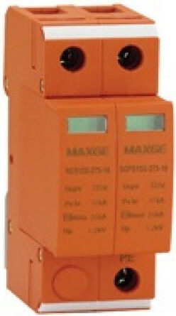 2-Poles Inspired T2 Panel Lightning Protection 40kA