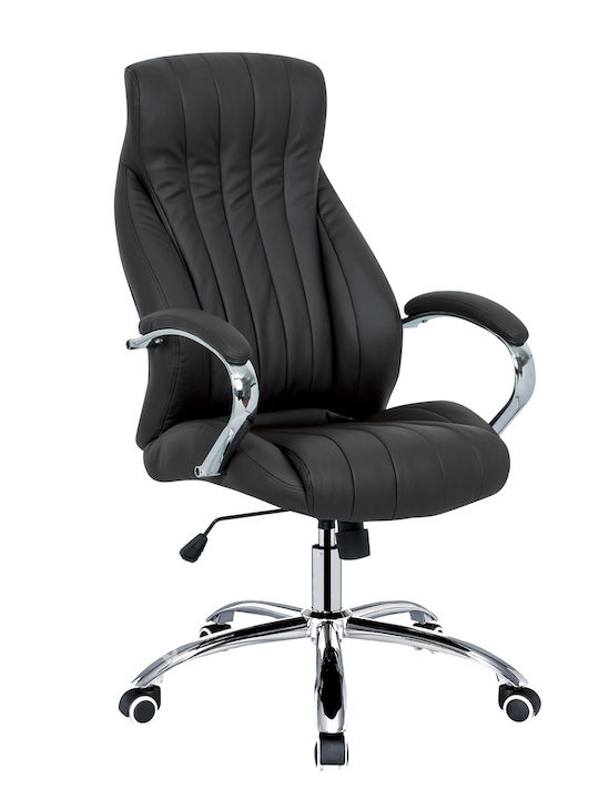 Ayr Reclining Office Chair with Fixed Arms Black ArteLibre