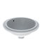 Geberit Variform Подплотова мивка Порцелан 40.5x40.5x13см Бял