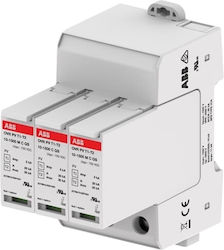 Abb Blitzschutz für Schaltschränke T1 / T2 Dreipolig 40kA 709881 Abb Blitzschutz für Schaltschränke T1 / T2 Dreipolig 40kA 709881