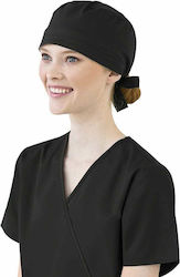 WonderWink Unisex Surgical Cap Black