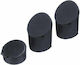 Electric Scooter Accessories Tire Valve Caps Fender for Electric Scooter Xiaomi M365 in Black Color