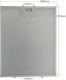 443LG89 Replacement Metal Filter Vent Hood Compatible with Pyramis 28x35cm