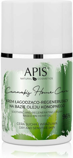 Apis Natural Cosmetics Cannabis Home Care Light Cream Face Day 50ml