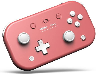 8Bitdo Lite 2 Ασύρματο Gamepad για Android / Switch Ροζ