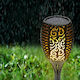 Spiked Solar Light Torch with Photocell