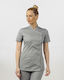 Ayo Ling Lee Women's Gray Medical Jacket Cotton and Polyester