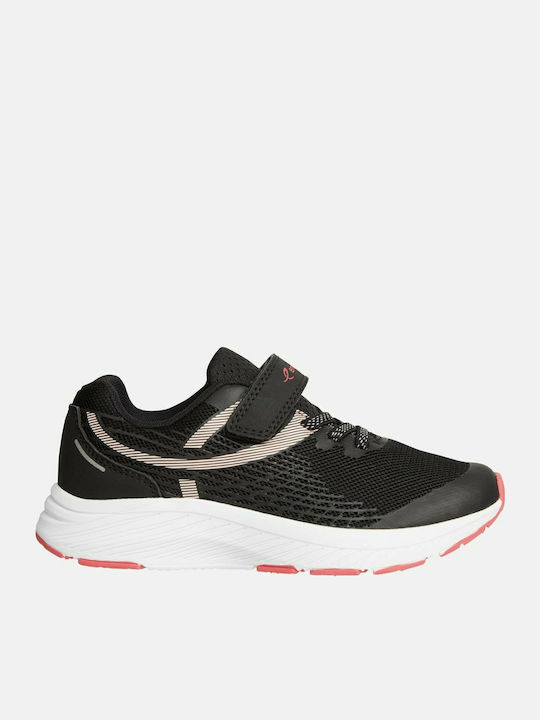 Elexir XII Детски Спортни Обувки Running с Велкро Черни
