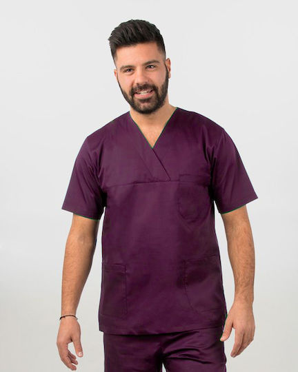 Ayo Newton Unisex Bluză medicală Violet
