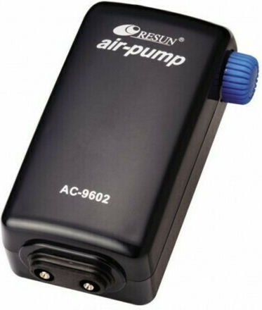 Resun AC-9602 Aquarium Air Pump Double Air Outlets with Adjustable Flow Speed