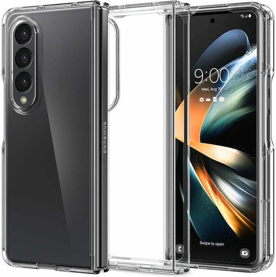 Spigen Crystal Hybrid Umschlag Rückseite Kunststoff / Silikon 2mm Transparent (Galaxy Z Fold4)