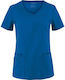 Cherokee 4727 Women's Blue Medical Blouse Cotto...