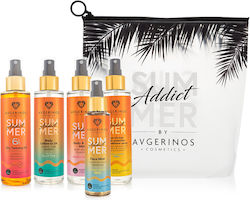 Avgerinos Cosmetics Summer Addict Gift Bag Set cu Ulei de bronzat