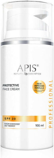 Apis Natural Cosmetics Professional Protective Light Cream Face Day with SPF30 with Aloe Vera 100ml