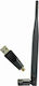 Amiko WLN-881 USB Network Adapter with Wireless Wi-Fi Connection 150Mbps