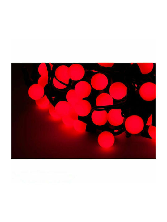 Λαμπάκια LED 20μ. Κόκκινα σε Σειρά