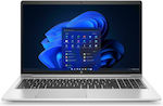 HP ProBook 450 G9 15.6" IPS FHD (i7-1255U/16GB/512GB SSD/W11 Pro) Argint