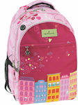 Hallmark School Bag Backpack Elementary, Elementary in Pink color